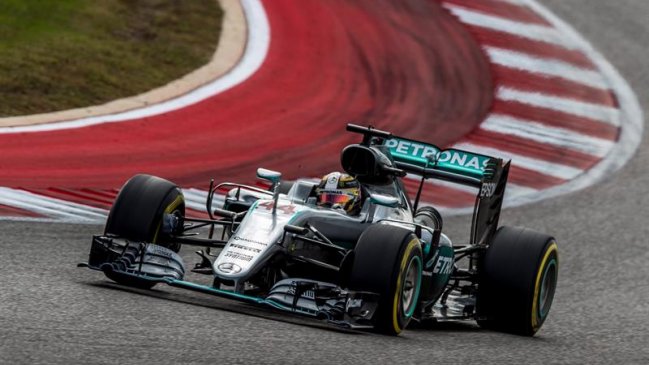 Lewis Hamilton fue el más rápido en el primer entrenamiento libre de GP de México