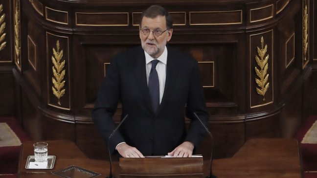 Mariano Rajoy fue reelegido como presidente del gobierno español