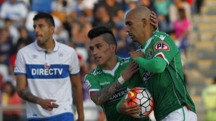 Marcos Riquelme anotó el descuento de Audax frente a Universidad Católica