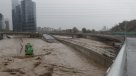 Contraloría ordenó sumario por desborde del río Mapocho en abril