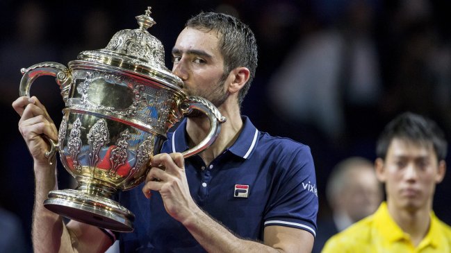 Marin Cilic alzó el título en el ATP 500 de Basilea tras superar a Kei Nishikori