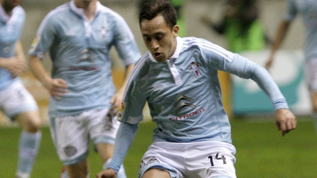 Fabián Orellana salió lesionado en increíble empate de Celta