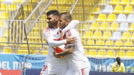 Gastón Fernández decretó el empate de U. de Chile frente a Everton