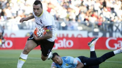 El primer descuento de Esteban Paredes para Colo Colo en su duelo con San Luis