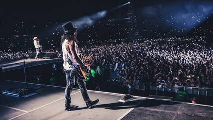   La energética visita de Guns N' Roses a Santiago 