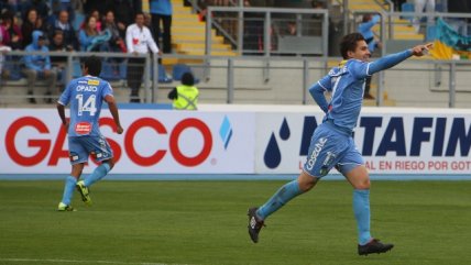 Cristian Insaurralde marcó la igualdad parcial de O'Higgins frente a Palestino