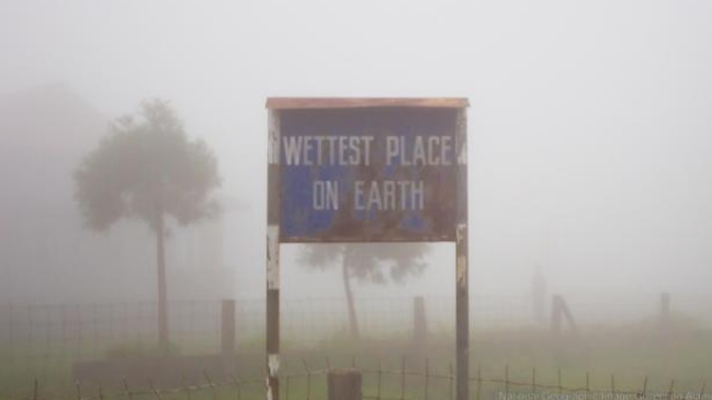 En el pueblo más lluvioso del mundo caen 11.800 milímetros al año