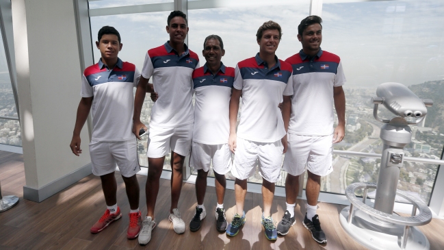 Capitán de Copa Davis de República Dominicana: Chile tiene un equipo muy fuerte y joven