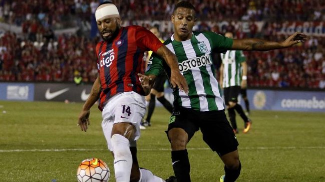 Cerro Porteño y Atlético Nacional igualaron en la primera semifinal de Copa Sudamericana