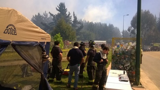Detuvieron a un hombre sospechoso de iniciar el incendio en Laguna Verde