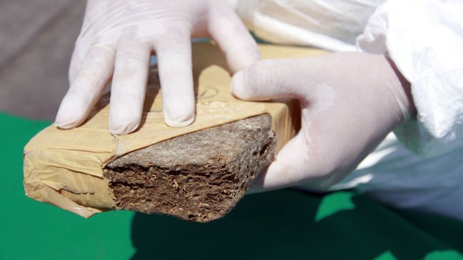 Carabineros incautó 89 kilos de marihuana prensada en La Araucanía