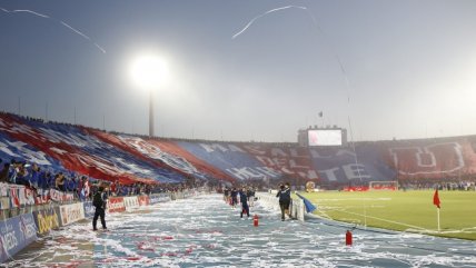 La imponente bandera que mostraron los hinchas de U. de Chile