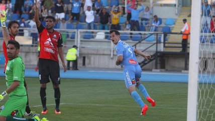Pablo Calandria anotó la igualdad de O'Higgins ante Deportes Antofagasta