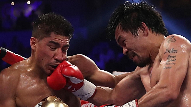 Manny Pacquiao reveló que invitó a Floyd Mayweather a ver su pelea ante Vargas