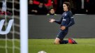Edinson Cavani salió lesionado en goleada de PSG y desató las alarmas en Uruguay