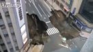 El momento en que socavón se \