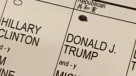 Violó la ley: Hijo de Trump publicó una foto de su voto