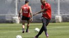 El segundo entrenamiento de la selección chilena de cara al duelo ante Colombia