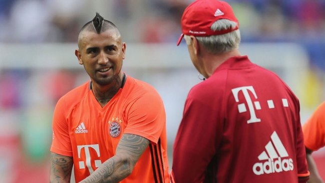 Carlo Ancelotti: Si voy a la guerra, Arturo Vidal es al primero que llevo conmigo