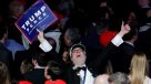 Seguidores de Donald Trump celebraron su elección como presidente de EE.UU.