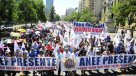 Funcionarios públicos plantearon sus demandas en nueva marcha