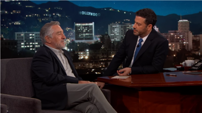 De Niro lamenta no haber golpeado a Trump antes que fuera electo presidente