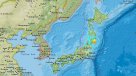Sismo de 6,2 Richter se percibió en Japón