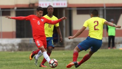  Chile sub 20 derrotó a Ecuador en Tulcán  