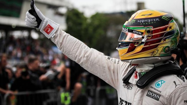 La grilla de largada para el Gran Premio de Brasil de la Fórmula 1