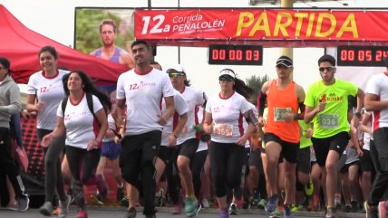   Así se vivió la gran corrida anual de Peñalolén 