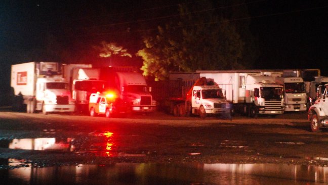 Cuatro camiones fueron incendiados en la Región de La Araucanía