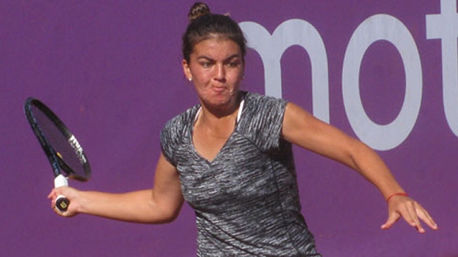 Fernanda Brito tuvo un fuerte ascenso en el ranking de la WTA