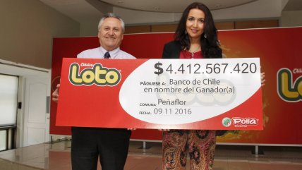 Polla entregó el premio 4.412 millones de pesos, el segundo más grande la historia