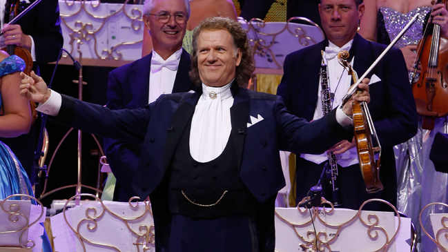 André Rieu agendó dos conciertos en Chile
