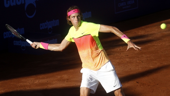 Nicolás Jarry cayó ante Nicolás Almagro y se despidió del Challenger de Montevideo