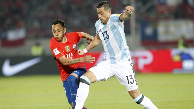 Ramiro Funes Mori quedó suspendido en Argentina y no estará ante Chile en la fecha 13