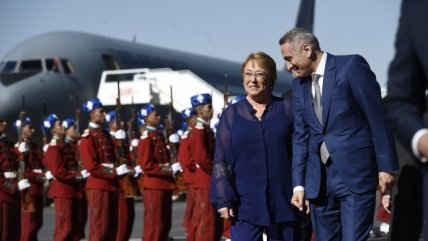  Bachelet está en Marruecos para participar en COP22  