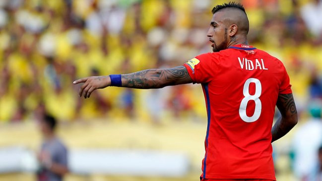 Arturo Vidal: Esperamos hacer buenos partidos para clasificar lo más pronto posible al Mundial