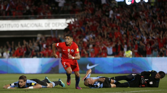 10 goles de Alexis Sánchez por la selección chilena