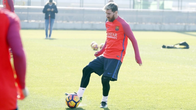 Messi y Mascherano se sumaron antes de lo previsto a prácticas de Barcelona