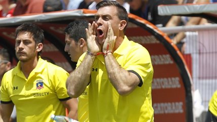 Guede: Ante Cobresal es la última oportunidad de engancharnos en la lucha por el Apertura