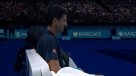 La fuerte discusión de Novak Djokoivic con el juez tras un brillante punto