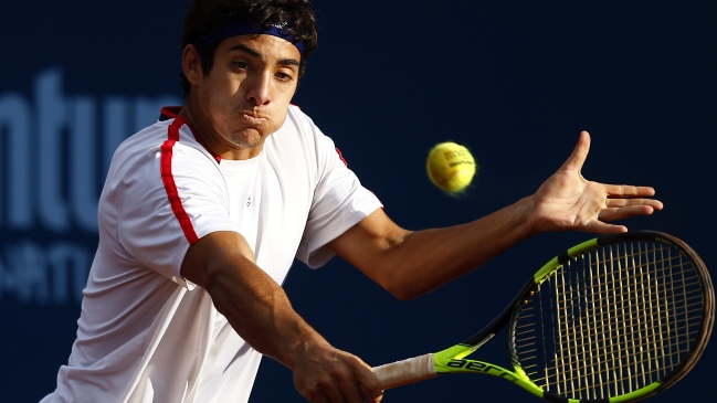 Christian Garín cayó ante Rogerio Dutra Silva y se despidió del Challenger de Montevideo