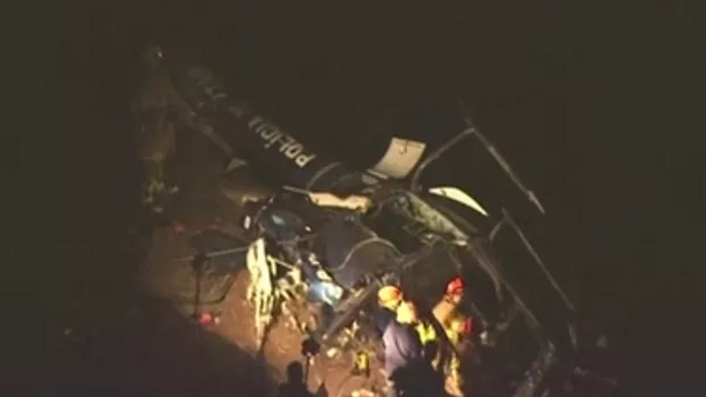 Mueren 4 policías en Río tras caída de helicóptero cerca de favela Cidade de Deus