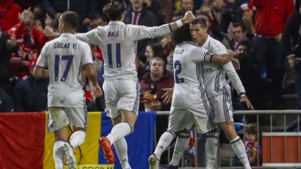 La tripleta de Cristiano Ronaldo en el derbi ante Atlético de Madrid