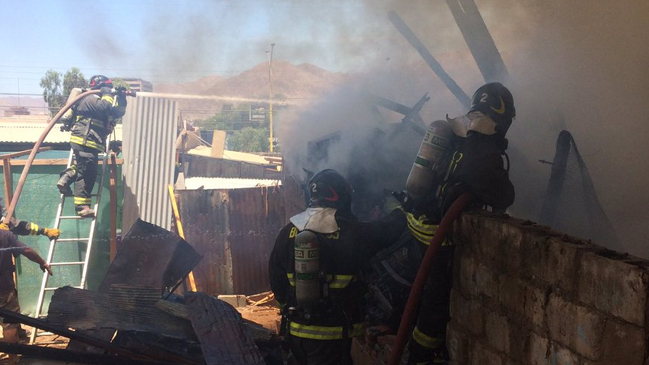 Dos niñas murieron producto de un incendio que afectó a domicilio en Copiapó