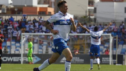 Ricardo Noir sacó un derechazo para aumentar la ventaja de la UC sobre Antofagasta