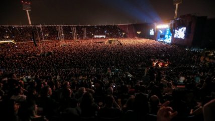   El imponente marco de público que disfrutó del último show en Chile de Black Sabbath 