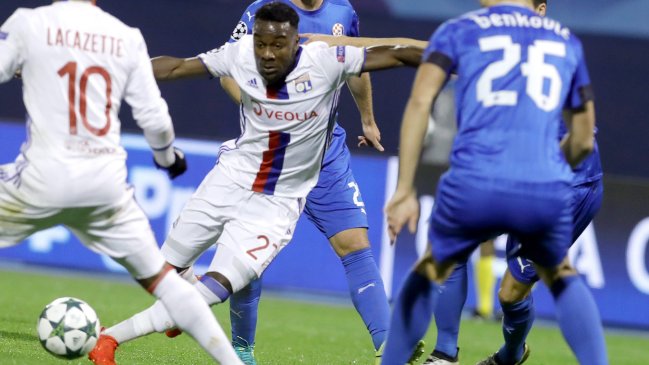 Dinamo Zagreb mantuvo su mala racha en la Champions tras caer ante Lyon