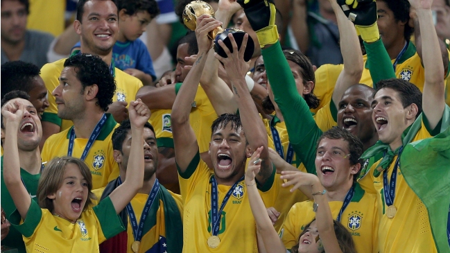 Los campeones de la Copa Confederaciones